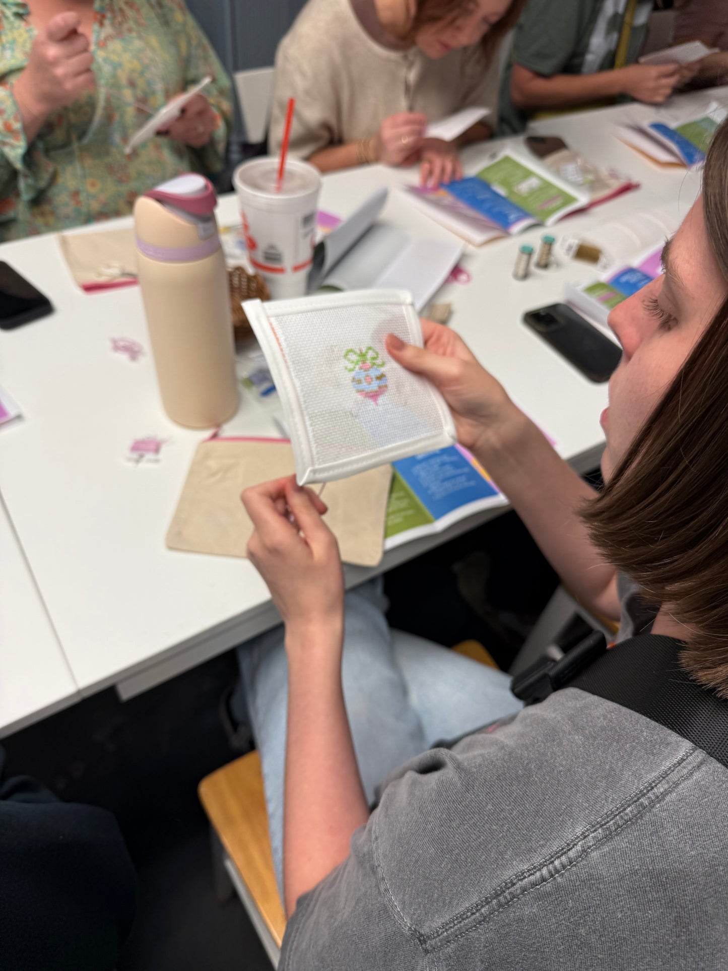 Intro to Needlepoint Workshops - April