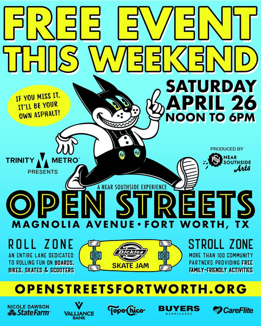 Get Outside, Get Messy: We’re Popping Up at Open Streets!