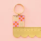 Then Came June Campfire Glow Quilt Keychain