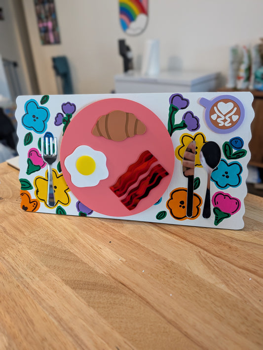 Pop Breakfast Floral