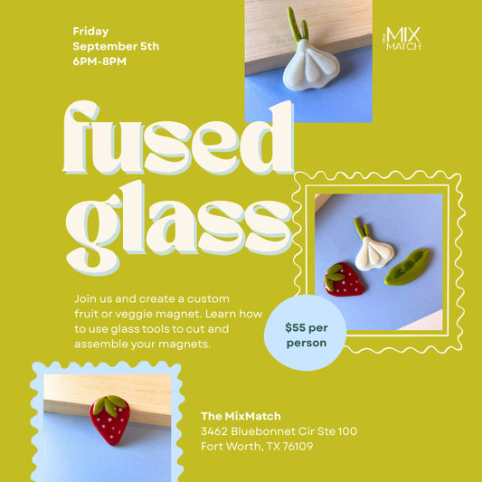 Produce Fused Glass Magnets- September 5th 6pm-8pm