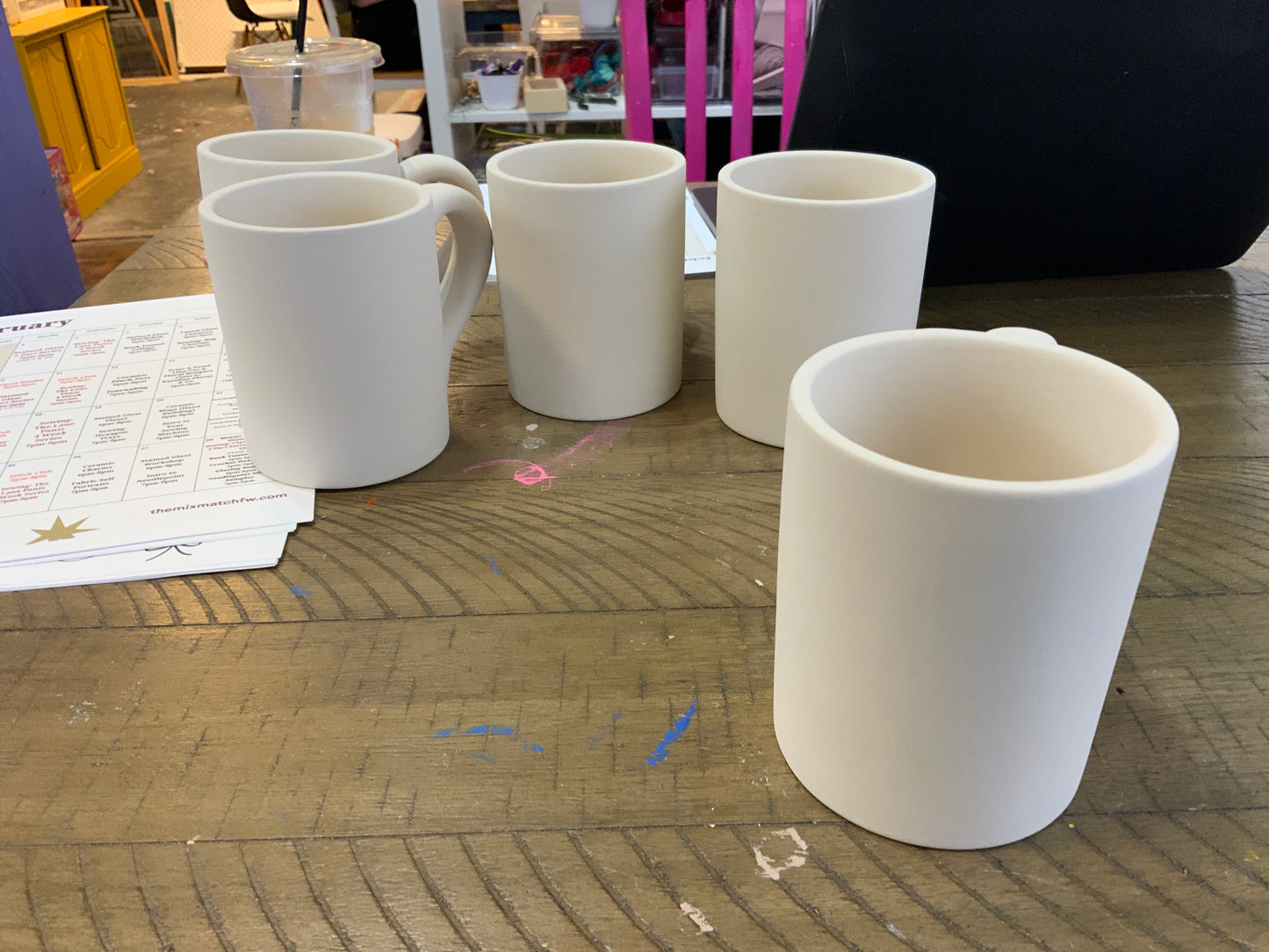 Tall mugs