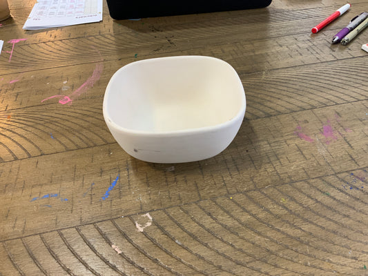 Small square bowl