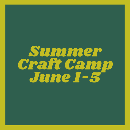 MixMatch Summer Craft Camp June 1st-5th