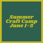 MixMatch Summer Craft Camp June 1st-5th