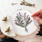 Lavender and Daisies Embroidery Kit