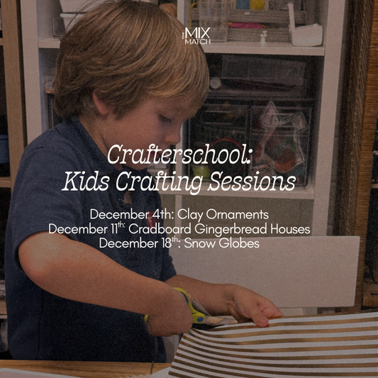 Crafterschool- December Sessions