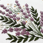 Lavender and Daisies Embroidery Kit