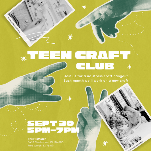 Teen Club September 30th 5pm-7pm