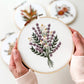 Lavender and Daisies Embroidery Kit