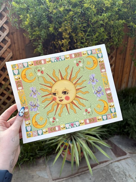 Sun Print Unframed 8x10