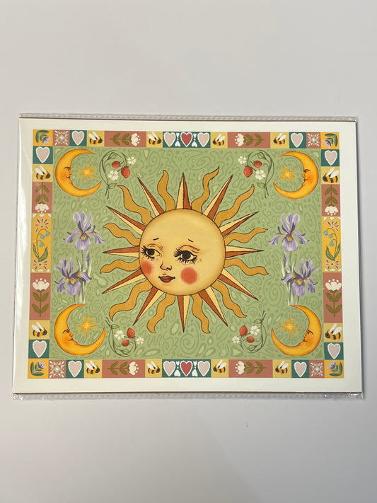 Sun Print Unframed 4x5