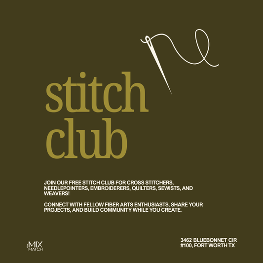 Stitch Club Jan 21 6pm-8pm
