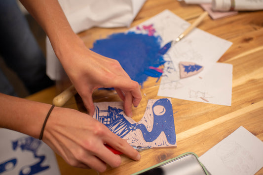 Lino Cut Love Notes | February 14th 3pm-5pm