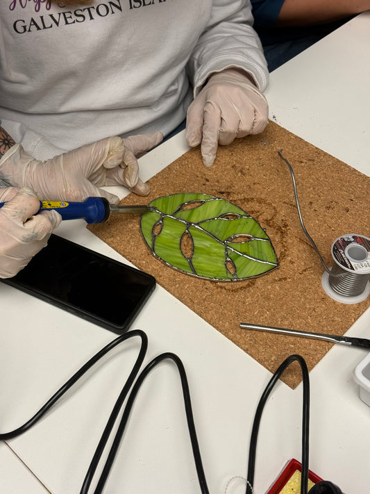 Stained Glass 2 Part Series- June (Tuesdays 6/16 & 6/23 6pm-8pm )