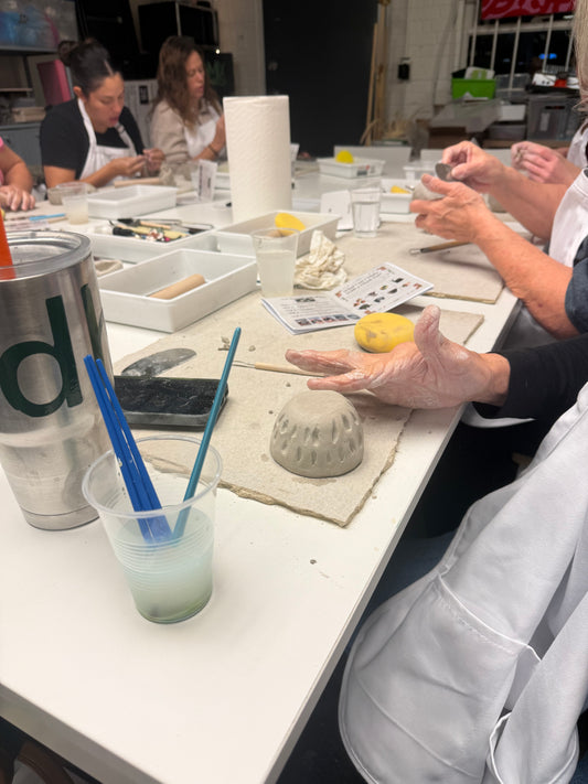 Pottery HAND BUILDING 4 Week Series - November 4th, 11th, 18th, December 2nd | 6pm-8pm (Wednesdays)