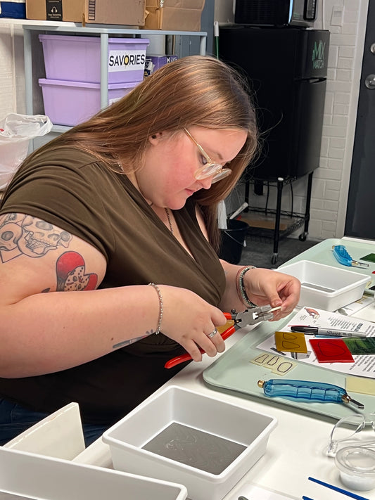 Fused Glass Needleminders Jan 30 6pm-8pm