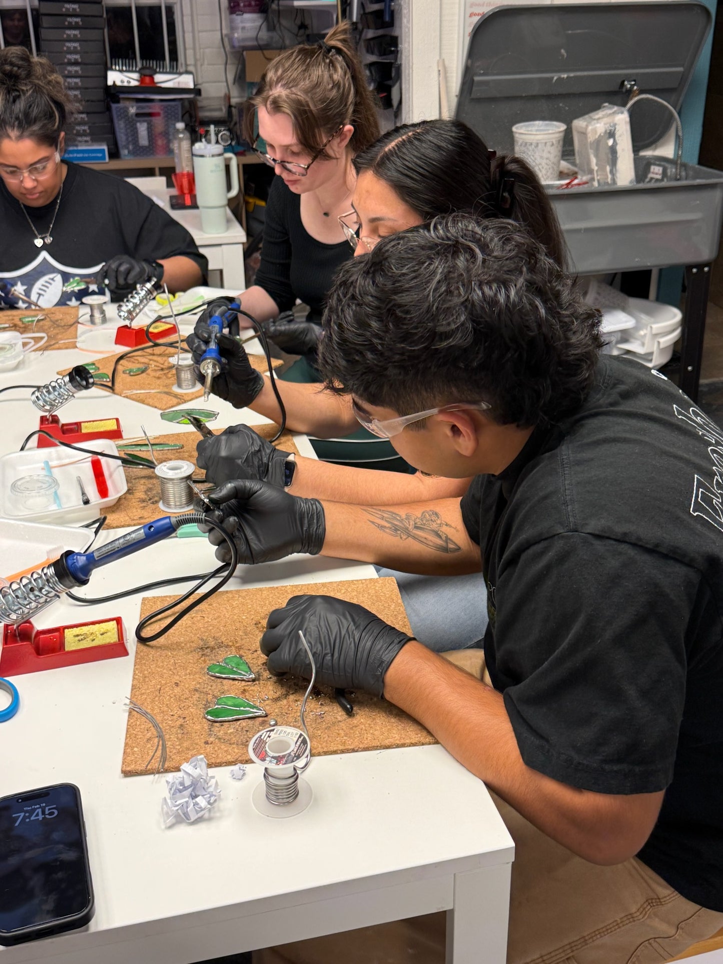 Stained Glass Plants Workshop - April