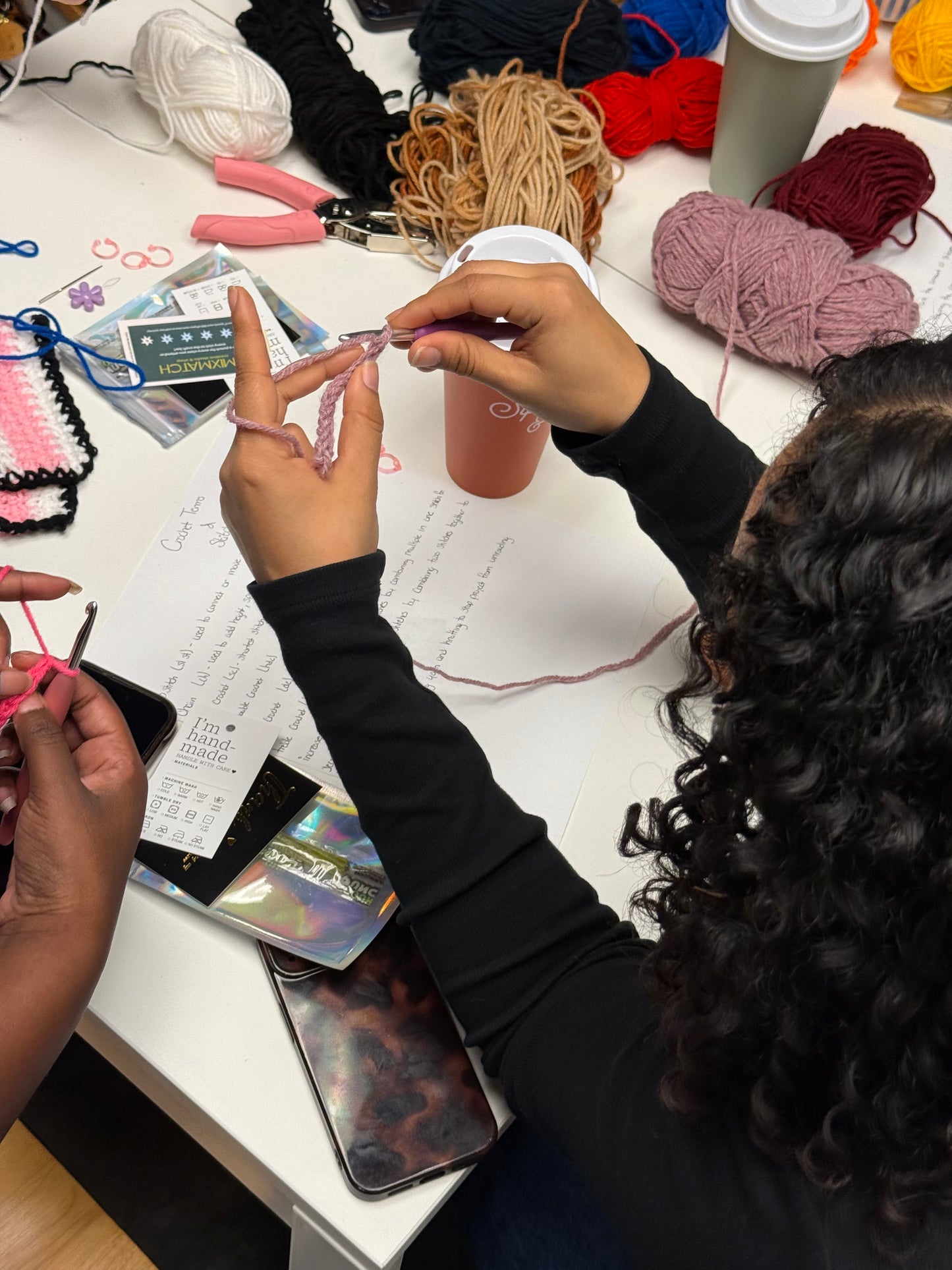 Crochet Beanies Jan 24 11am-1pm