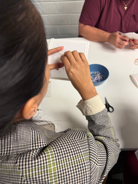 Intro to Needlepoint Workshops - April