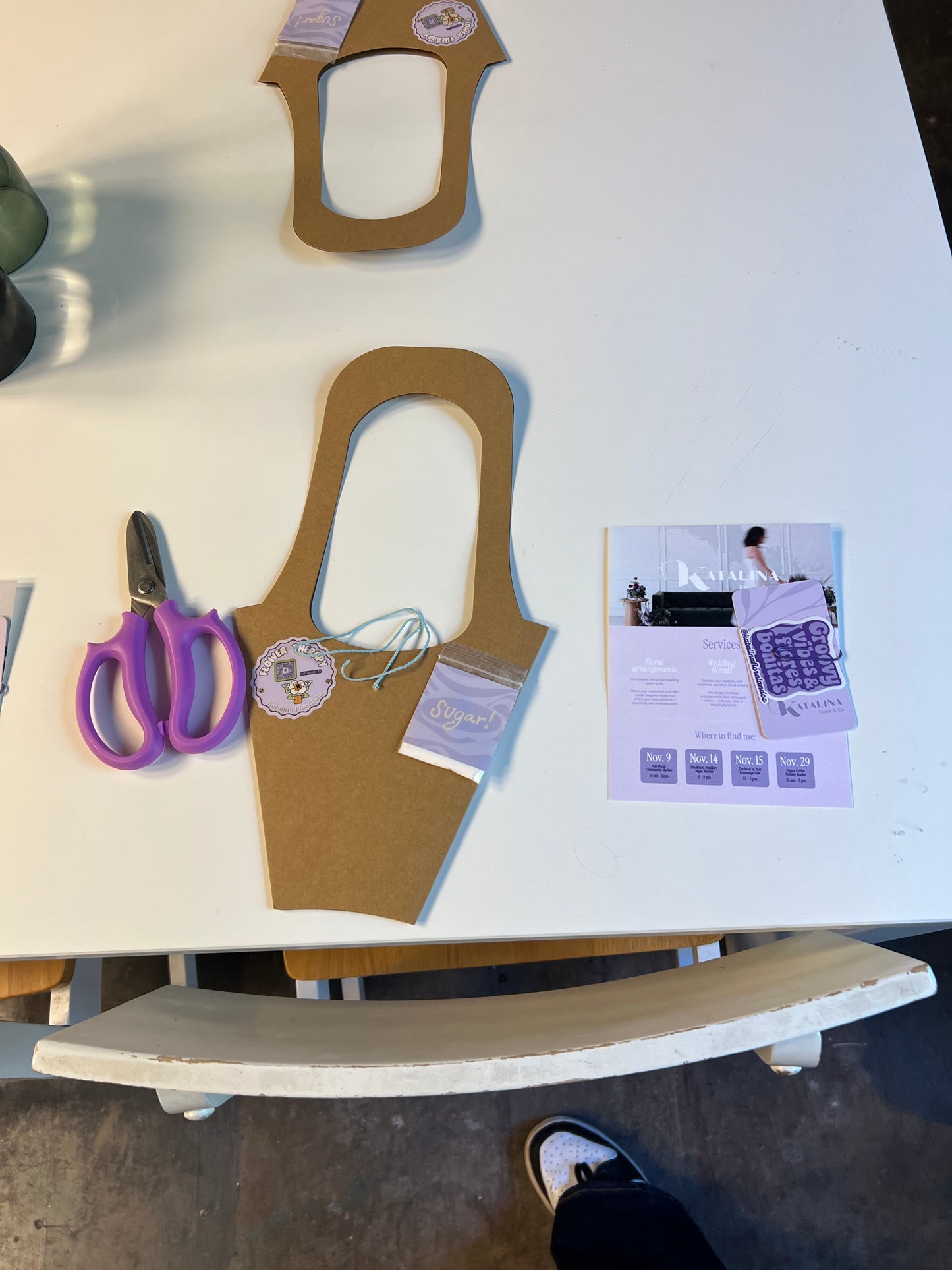 Print & Petal : Lino Cut & Flower Bouquet Class w/ Katalina Floral & Co. | February 13th 6pm-9pm