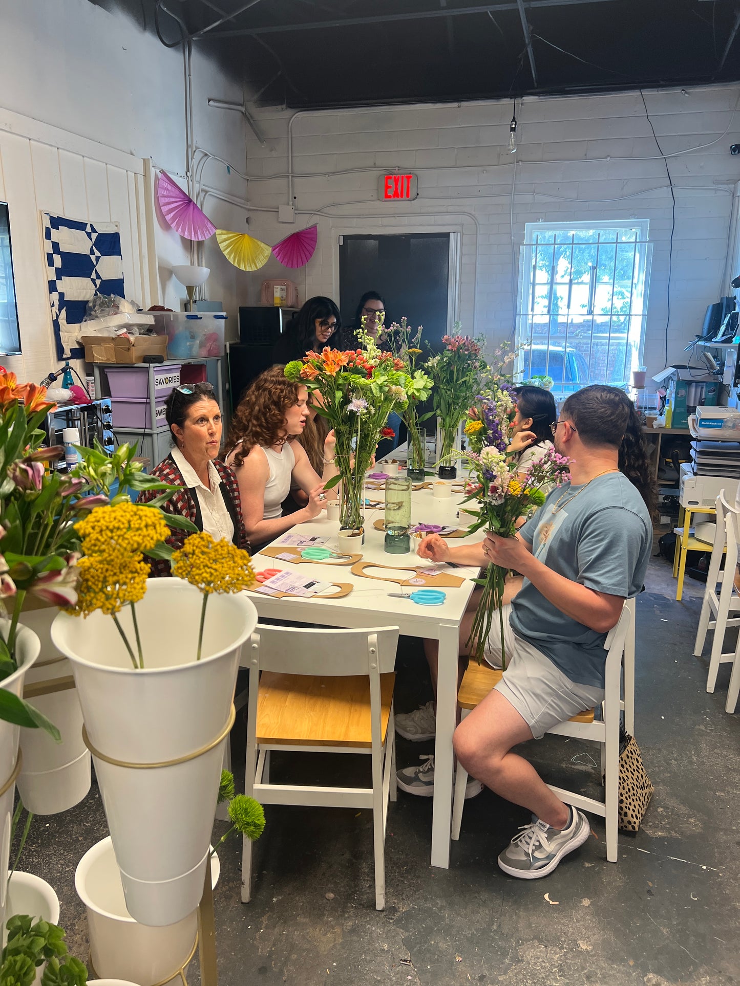 Print & Petal : Lino Cut & Flower Bouquet Class w/ Katalina Floral & Co. | February 13th 6pm-9pm