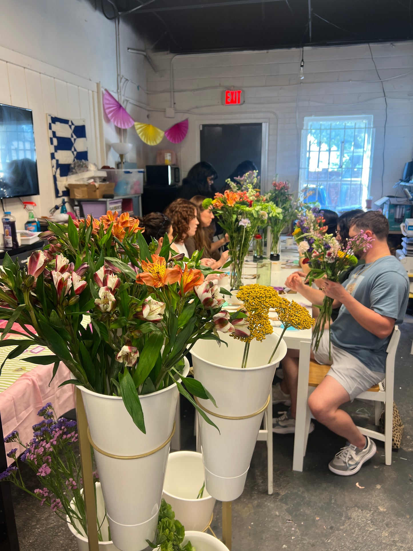 Print & Petal : Lino Cut & Flower Bouquet Class w/ Katalina Floral & Co. | February 13th 6pm-9pm