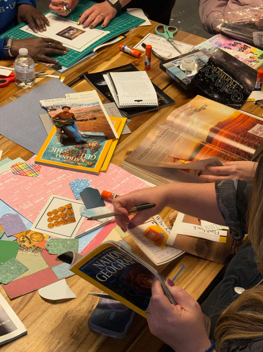 Women's Icon Collage Art Workshop | March 28th 3pm-5pm