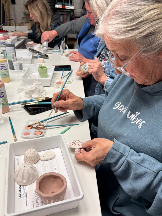 Pottery Glazing Session | March 28th 6pm-8pm