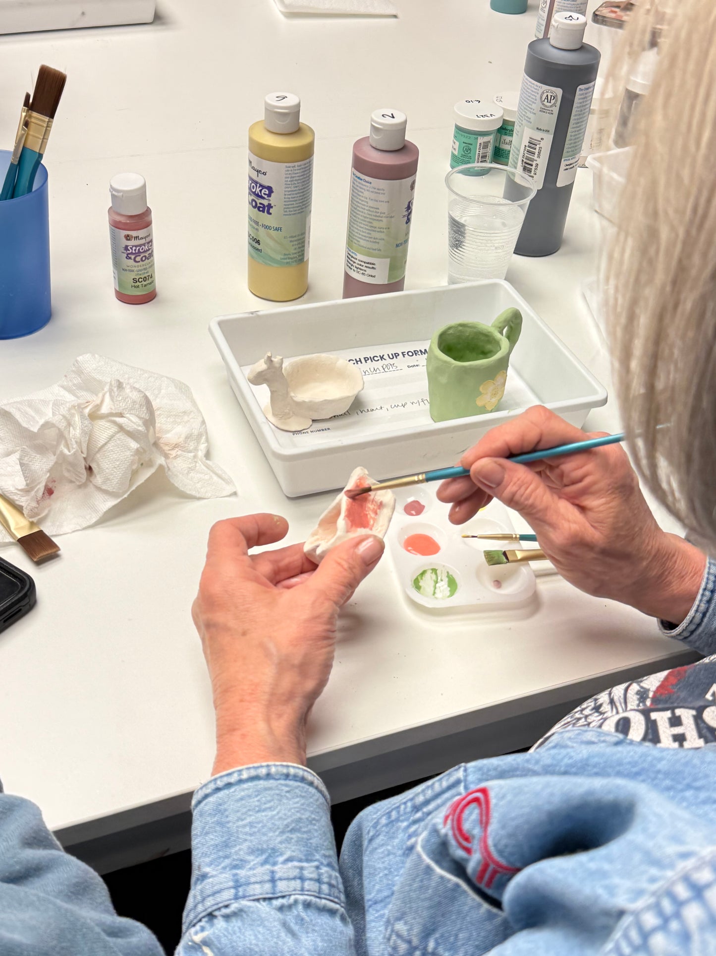 Pottery Glazing Session | April 25th 6pm-8pm