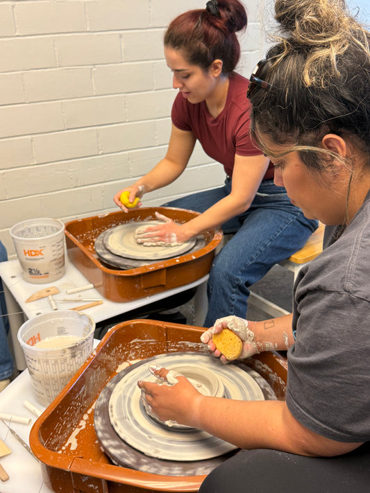 Beginner Pottery Wheel - September (Sundays) 2pm-4pm