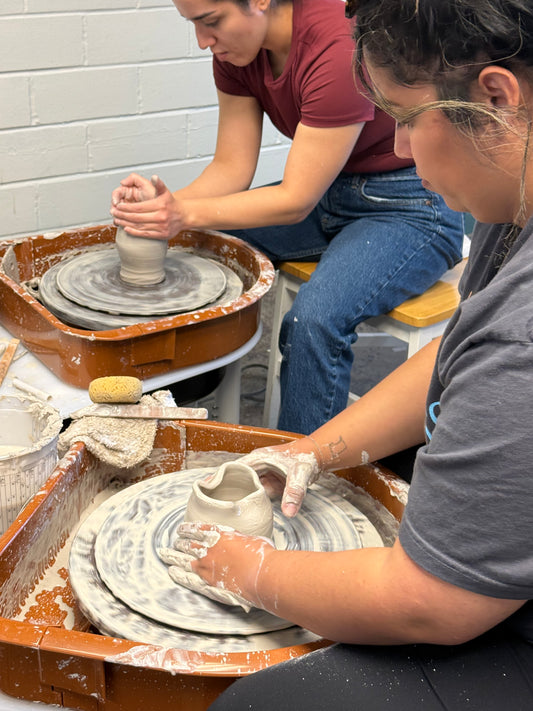 One Time Pottery Wheel Classes- Planters - July 11th 12pm-2pm (Saturday)
