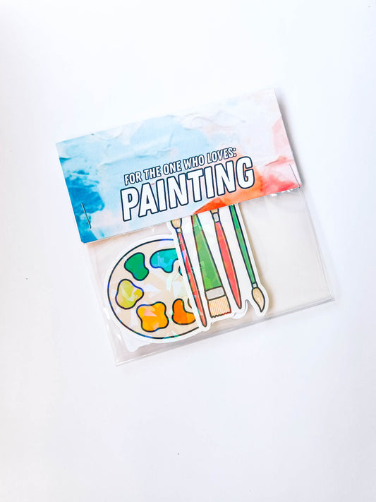 Painting Lover Sticker Set