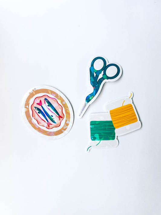 Stitching Lover Sticker Set
