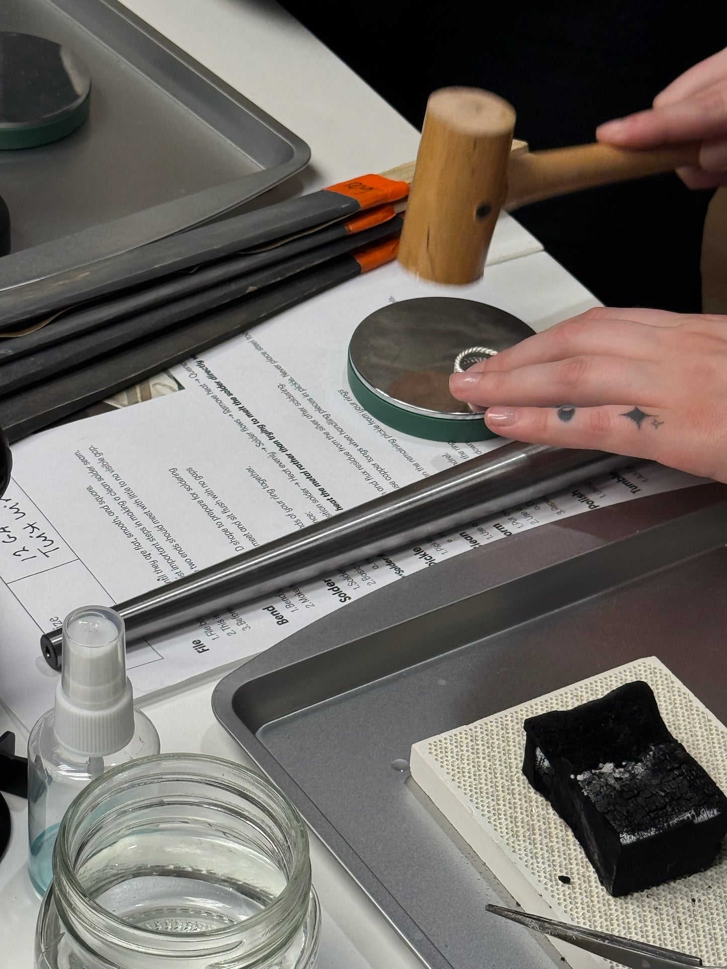 Gemstone Cabochon Ring Workshop | October 17th 6pm-8pm (Saturday)