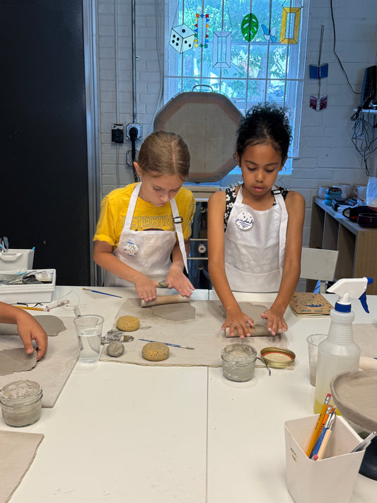 Kid Studio: Pottery- Tic Tac Toe Board | June 17th 2pm-4pm (Wednesday)