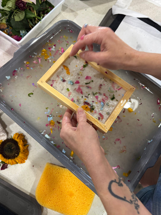 Paper Making | August 22nd 10am-12pm (Saturday)