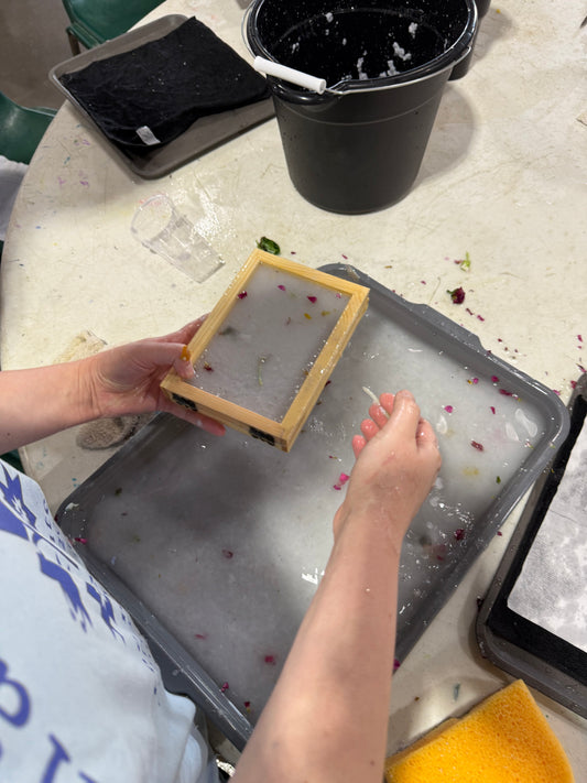Paper Making | August 22nd 10am-12pm (Saturday)