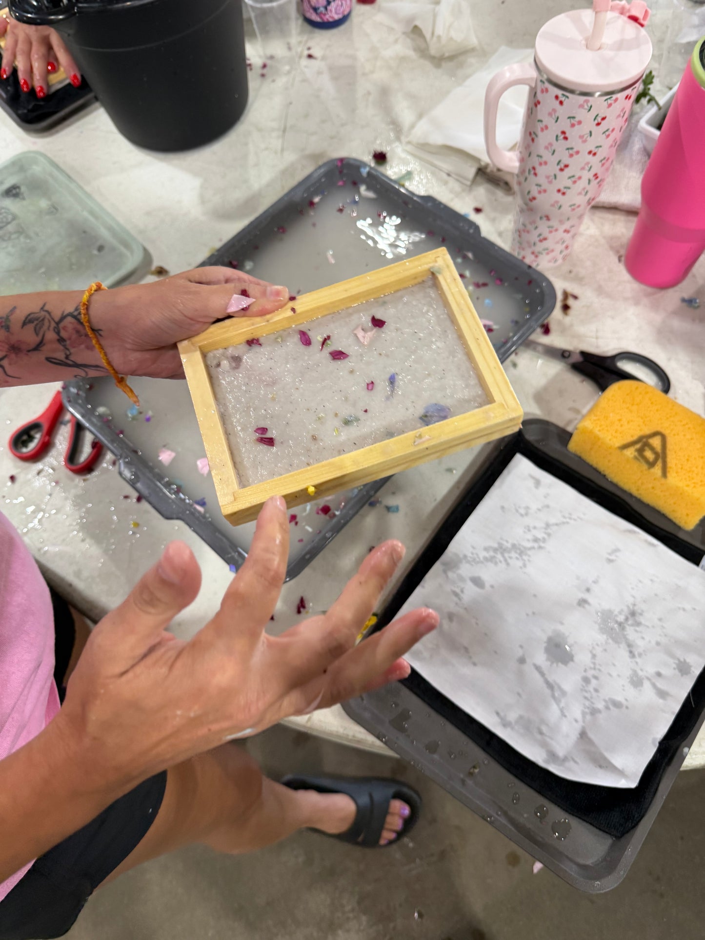 Paper Making | August 22nd 10am-12pm (Saturday)