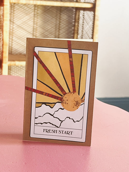 Fresh Start Greeting Card