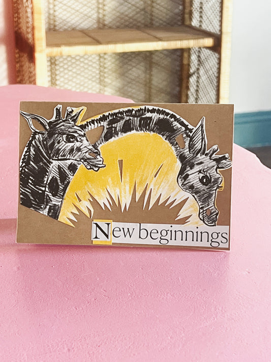 New Beginnings Greeting Card