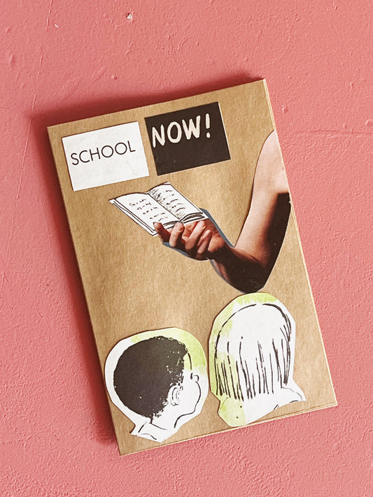 School Now Greeting Card