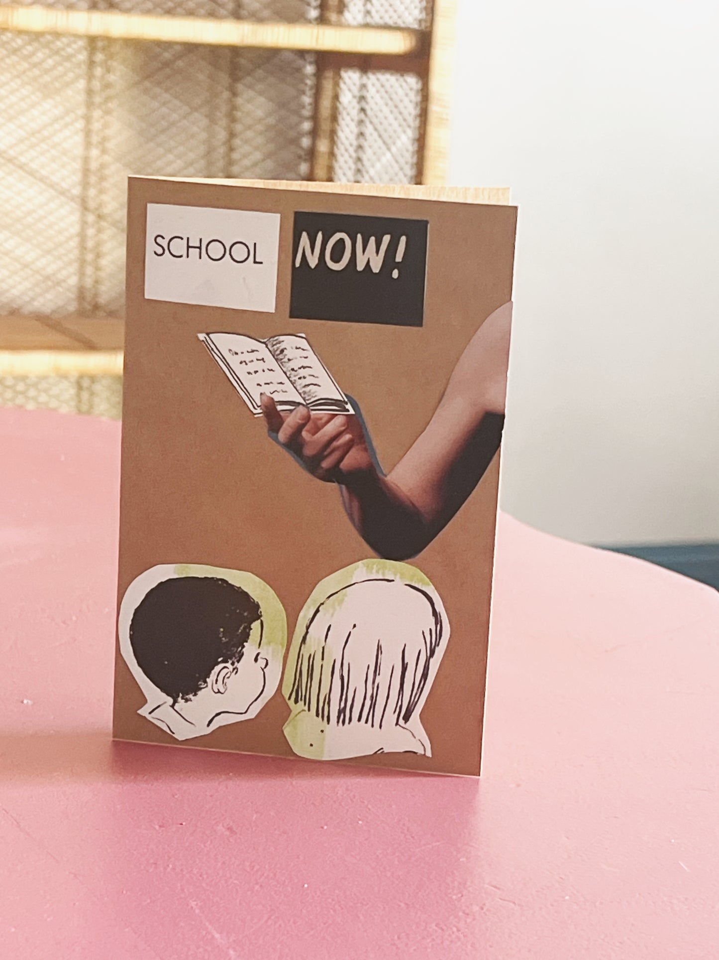 School Now Greeting Card