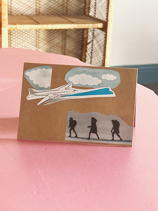 Air Travels Greeting Card
