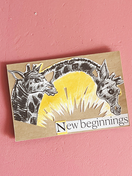 New Beginnings Greeting Card