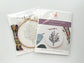 Lavender and Daisies Embroidery Kit